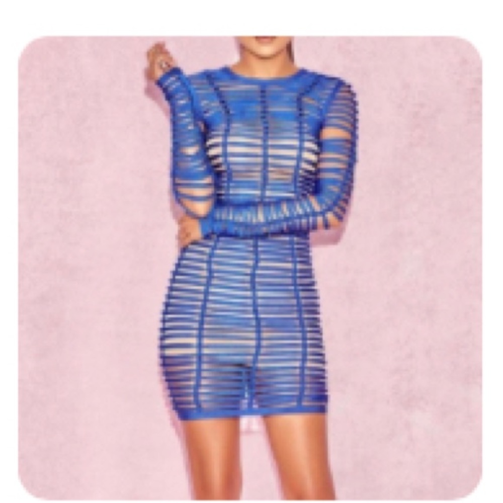 House of CB Colt Blue Dress